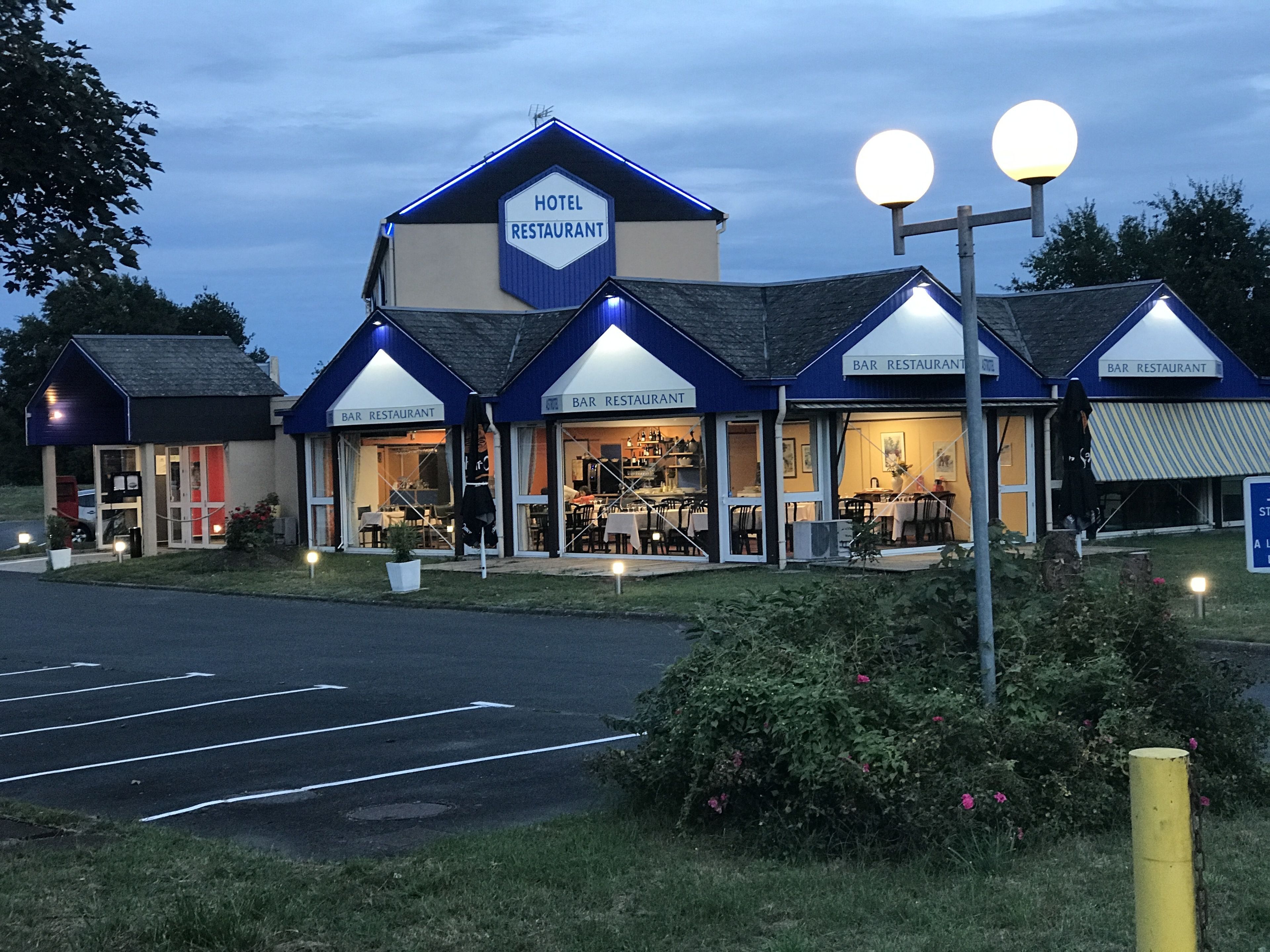 Façade de l’hébergement