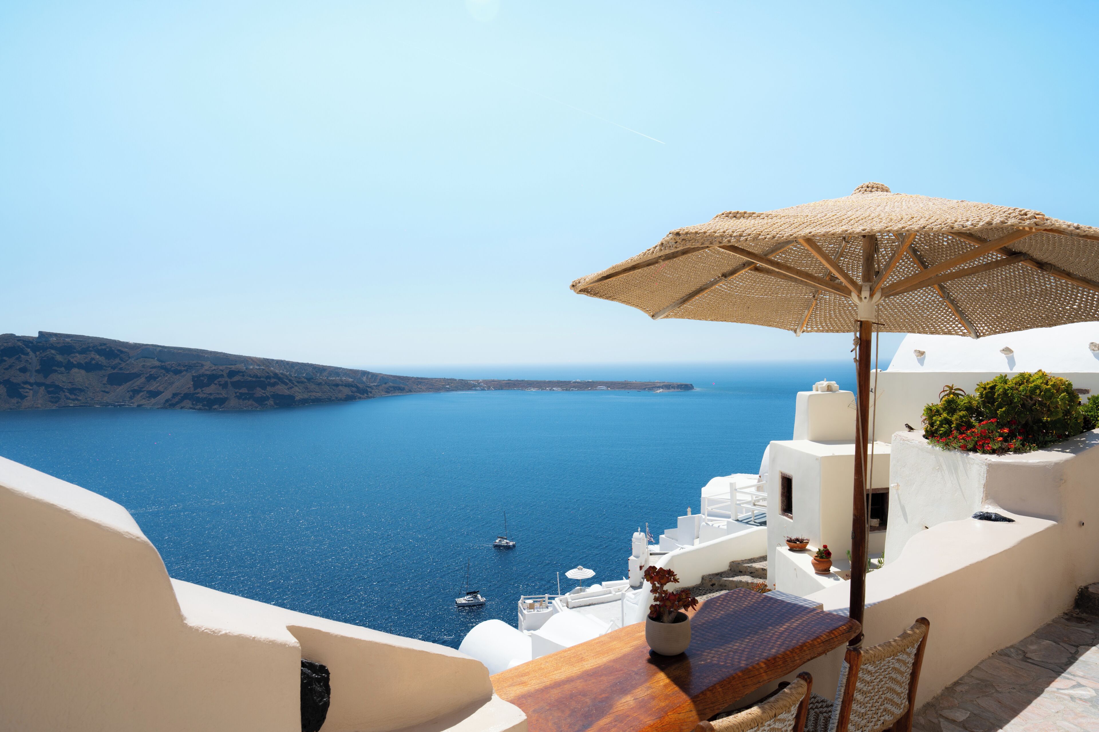 Deluxe Villa, 1 Bedroom, Hot Tub, Sea View | Balcony view