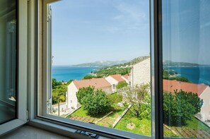 Blick von der Unterkunft