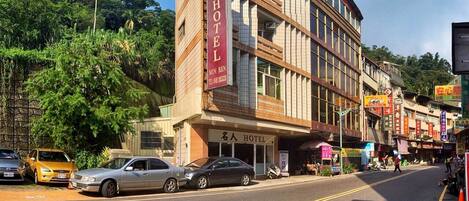 Fassade der Unterkunft