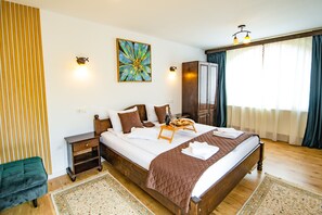 Double Room, Pool View | Minibar, free WiFi, bed sheets - Casa Dives, Transylvania (Pianu)