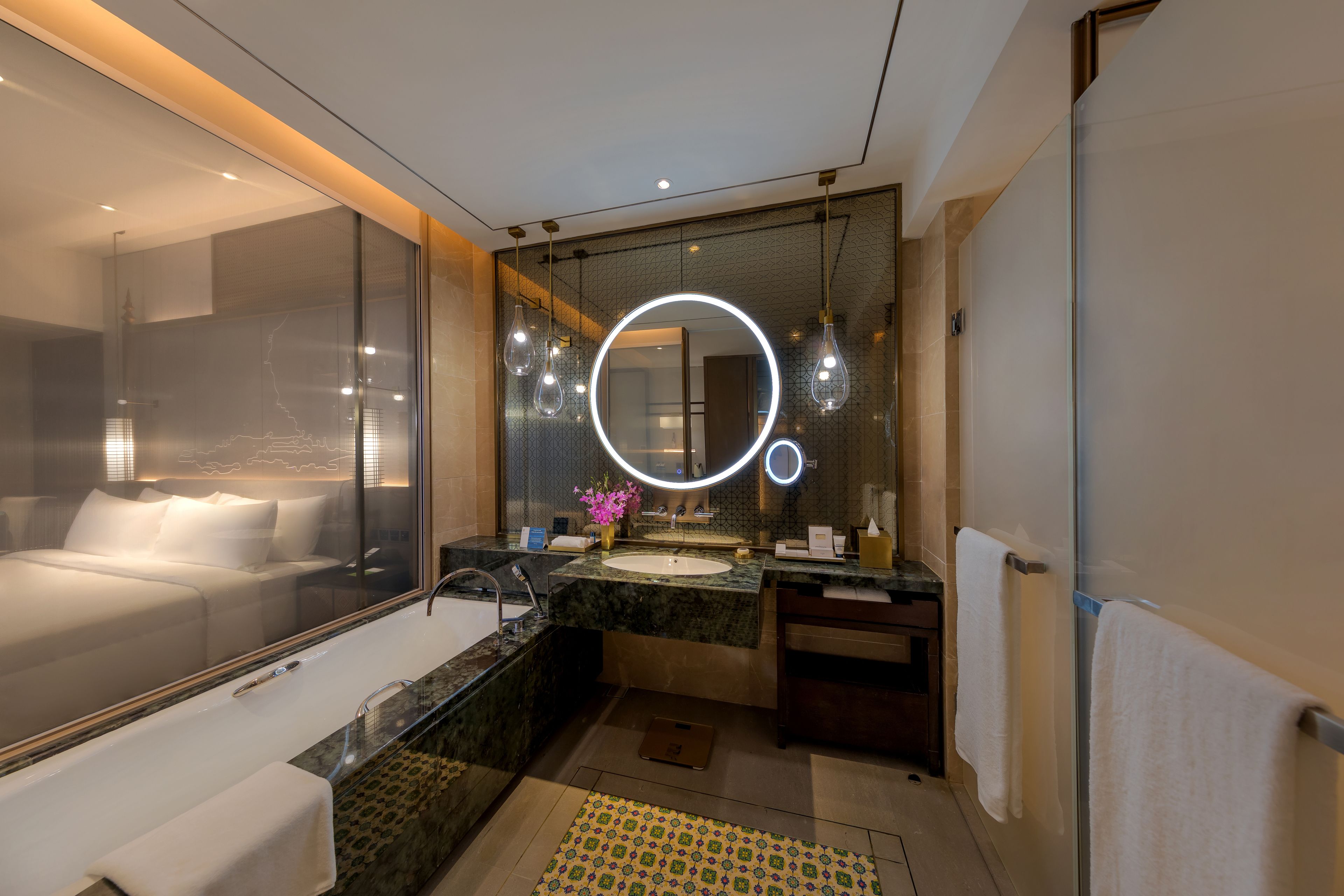 deep-soaking bathtub