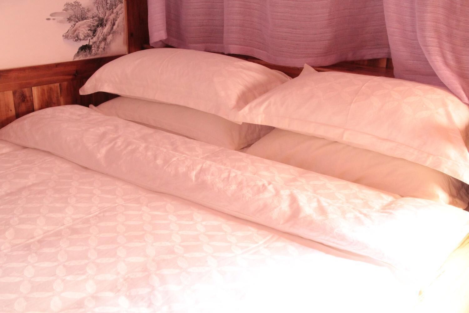 Desk, blackout drapes, free WiFi