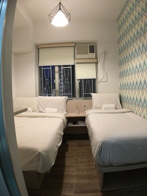 Habitación familiar (3 person) | Wifi gratis y ropa de cama