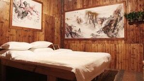 Exclusive Double Room | Desk, blackout curtains, free WiFi - Huangshan old street courtyard (Huangshan)