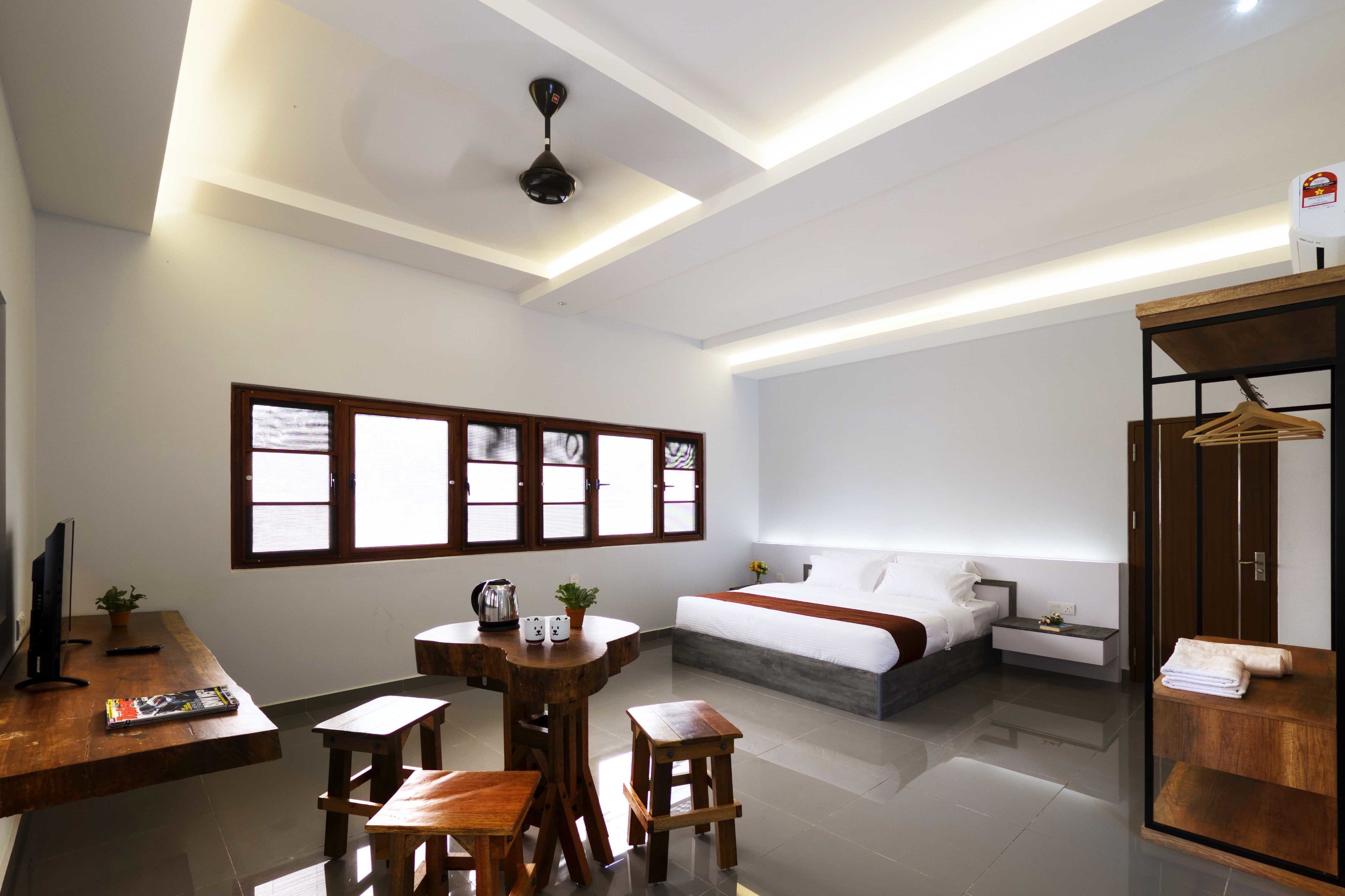 desk, iron/ironing board