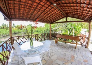 Terrace/patio - Hotel Rio Mar (Barra de São Miguel)