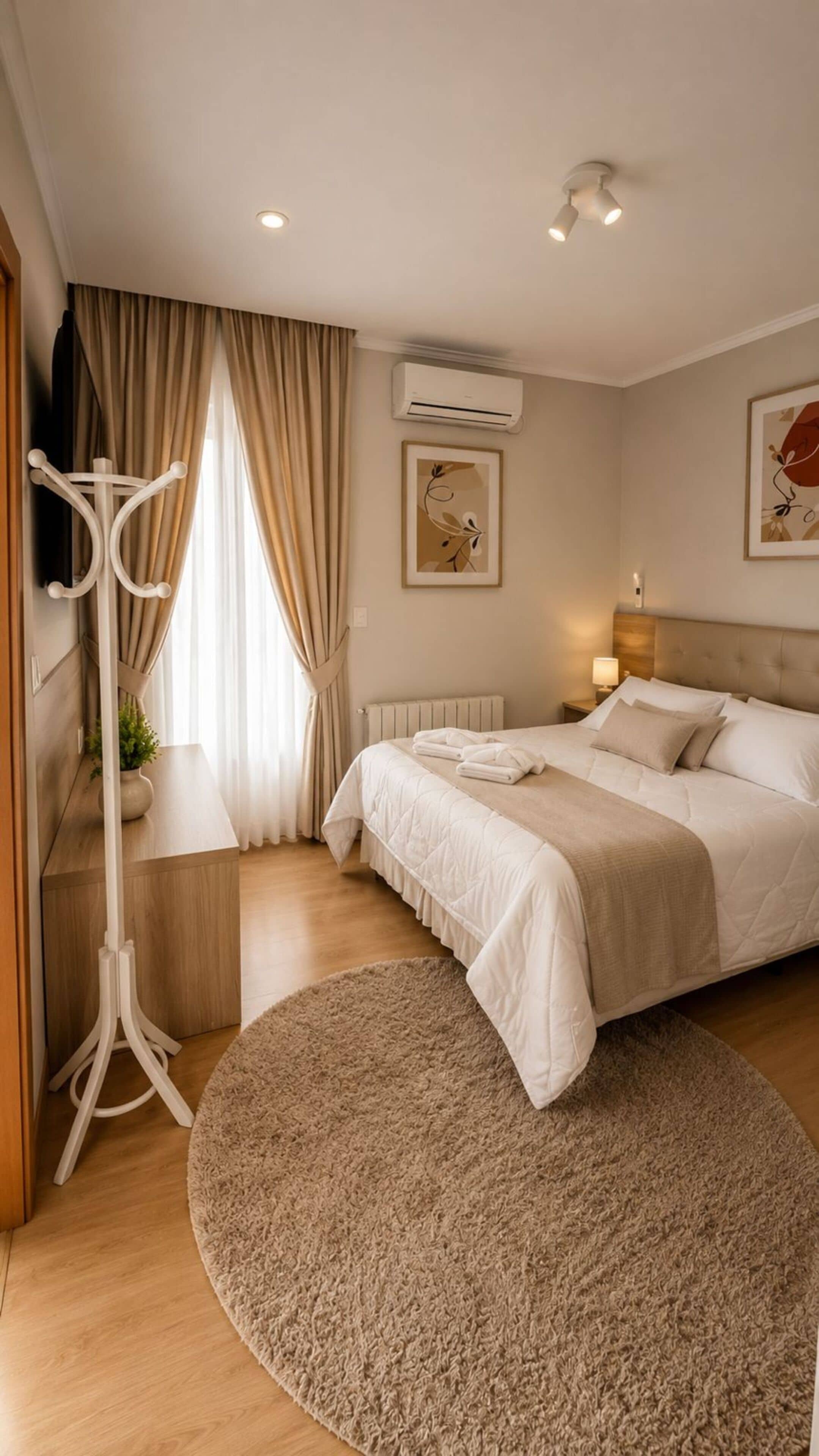 Suíte estúdio presidencial, 1 cama King | Frigobar, cortinas blackout, quartos à prova de som, Wi-Fi de cortesia