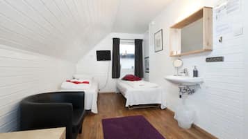 SĂšche-cheveux, serviettes fournies