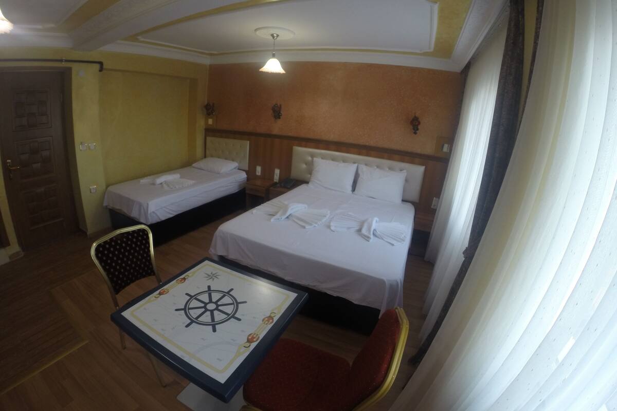 In-room safe, desk, soundproofing, iron/ironing board (on request)