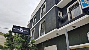 Façade de l’hébergement