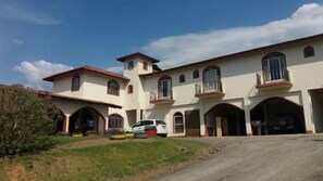 Façade de l’hébergement