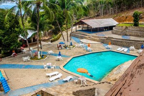 2 outdoor pools, pool umbrellas, pool loungers - Quilombo Hotel Fazenda (Uniao dos Palmares)
