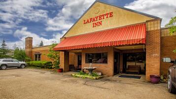 Fassade der Unterkunft