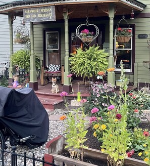 Majoituspaikan julkisivu