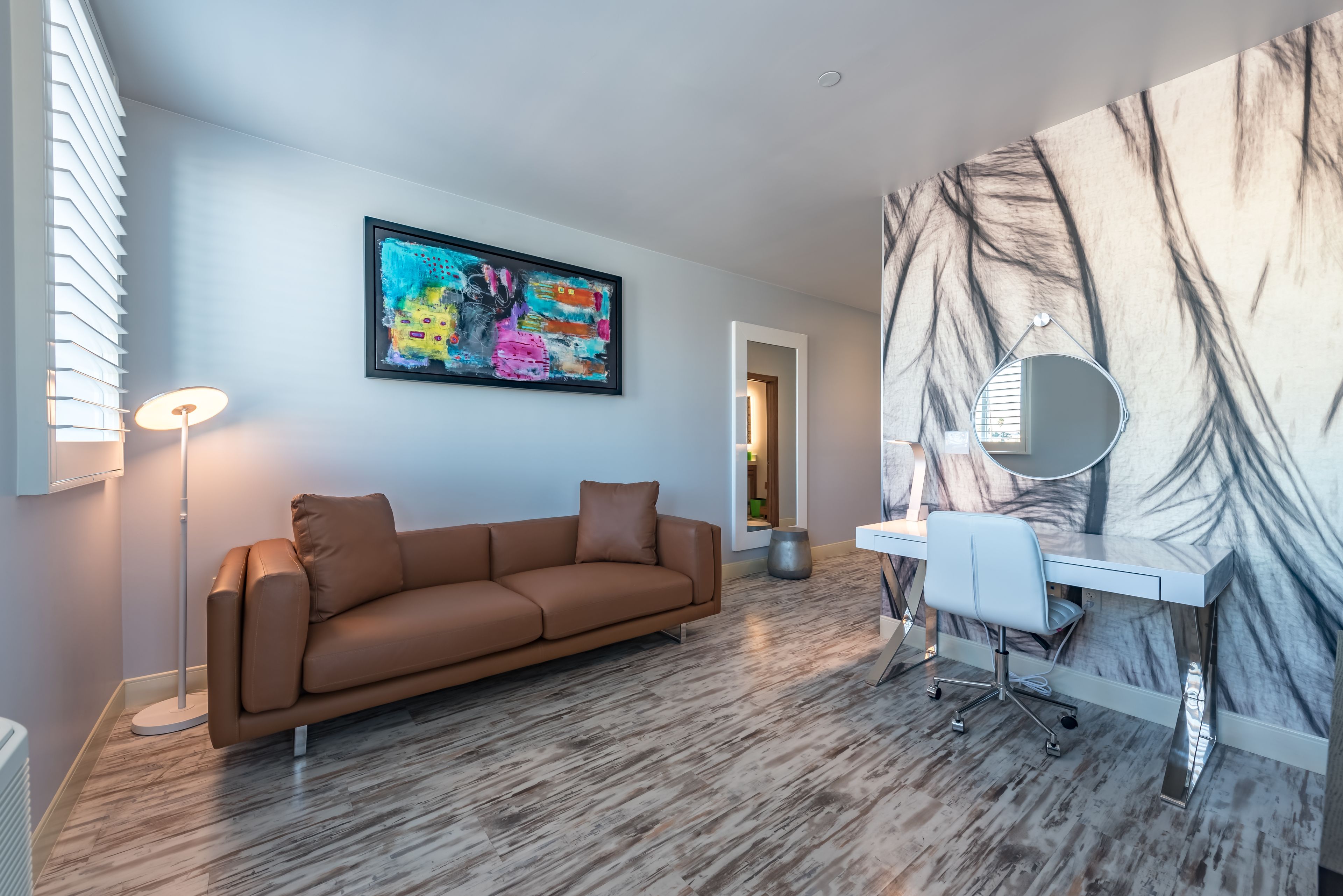 the lexen suite, 1 king bed | living area | 42-inch led tv with digital channels, tv