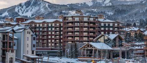 Façade de l’hébergement