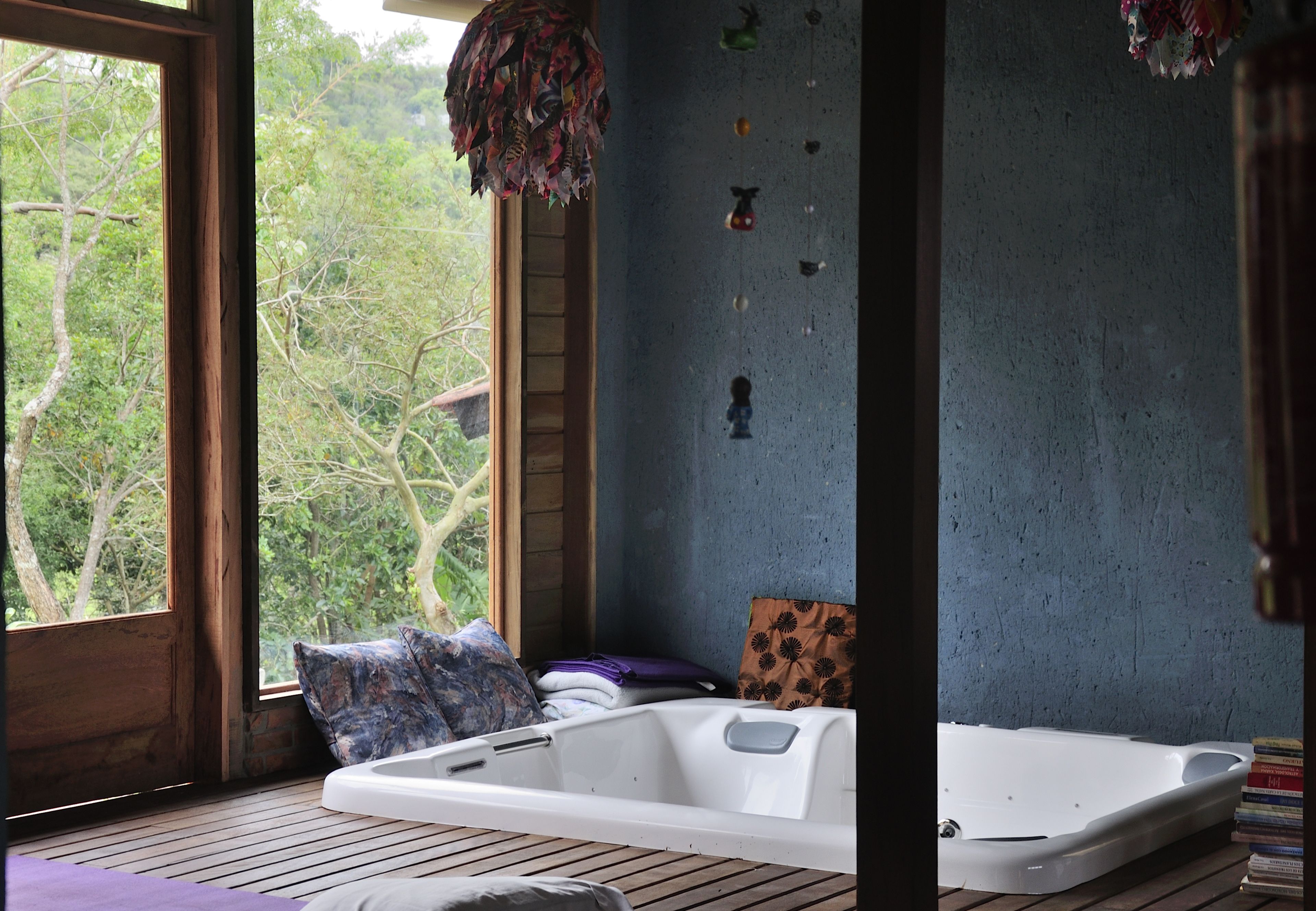 Bañera de hidromasaje interior