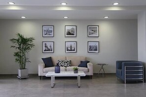 Sala de estar en el lobby