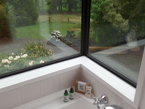 Uitzicht vanuit accommodatie