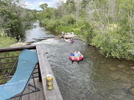 Property grounds. PET FRIENDLY, cozy, quiet, cabin; river in the backyard STARLINK; VRP-25-0076