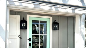 Exterior detail - Cute Cottage 3 Blocks to Beach & Village! BRAND NEW remodel Fall of 2024! (Saint Simons Island)