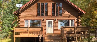 Log Cabin at Bolton Bay on Long Lake
