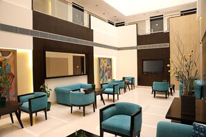 Sala de estar en el lobby