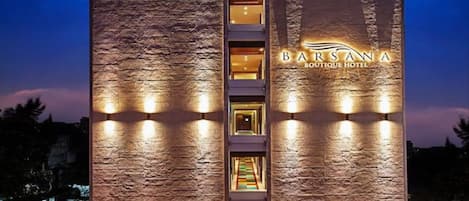 Fassade der Unterkunft