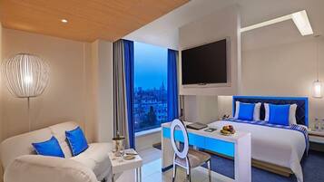 Superior-Zimmer | Minibar, Zimmersafe, Schreibtisch, schallisolierte Zimmer