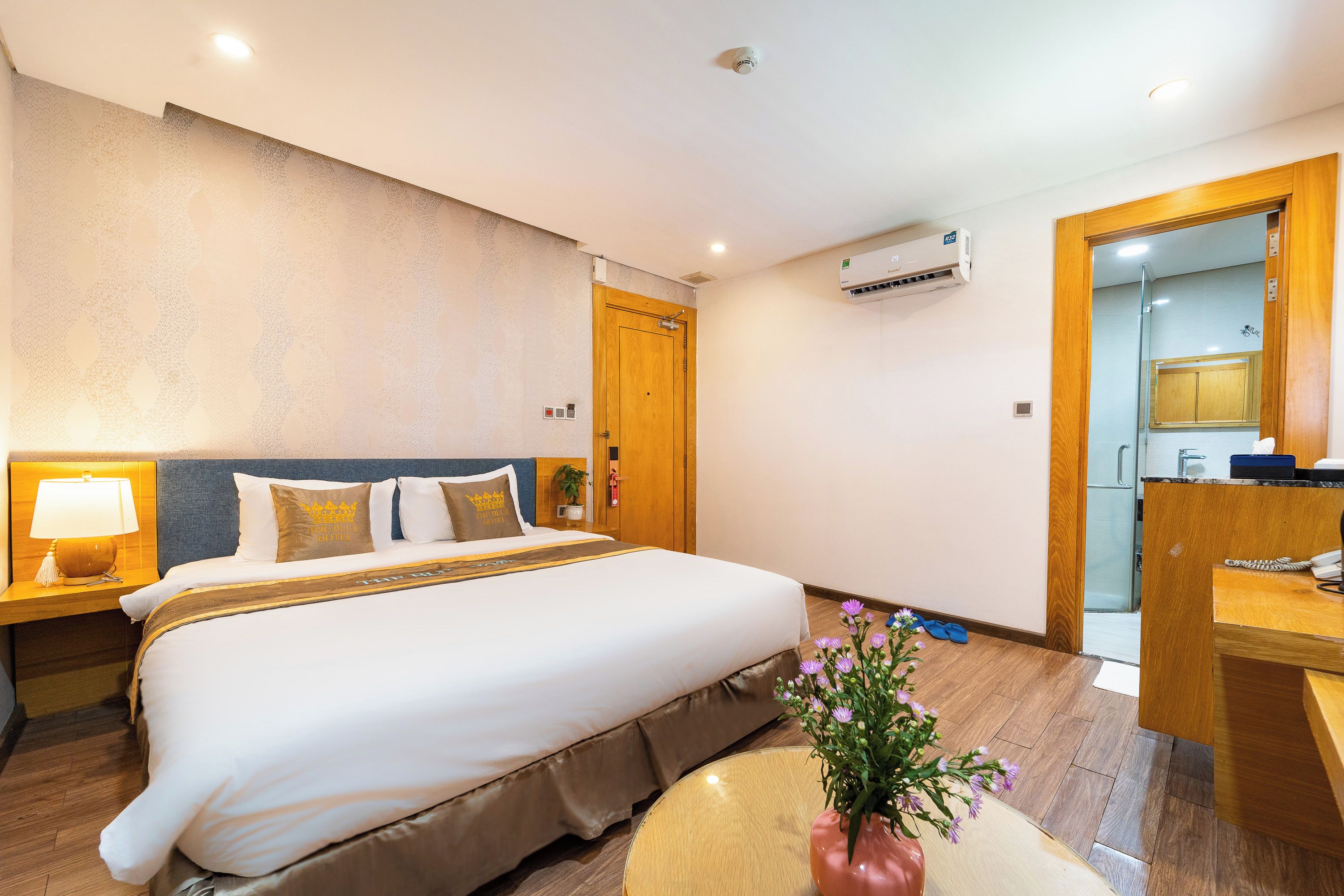 Quarto casal superior (NO Window) | Roupas de cama antialérgicas
