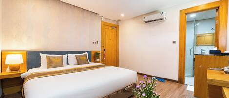 Quarto casal superior (NO Window) | Roupas de cama antialérgicas