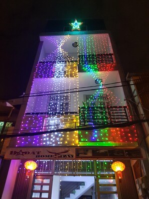 Front of property - evening/night