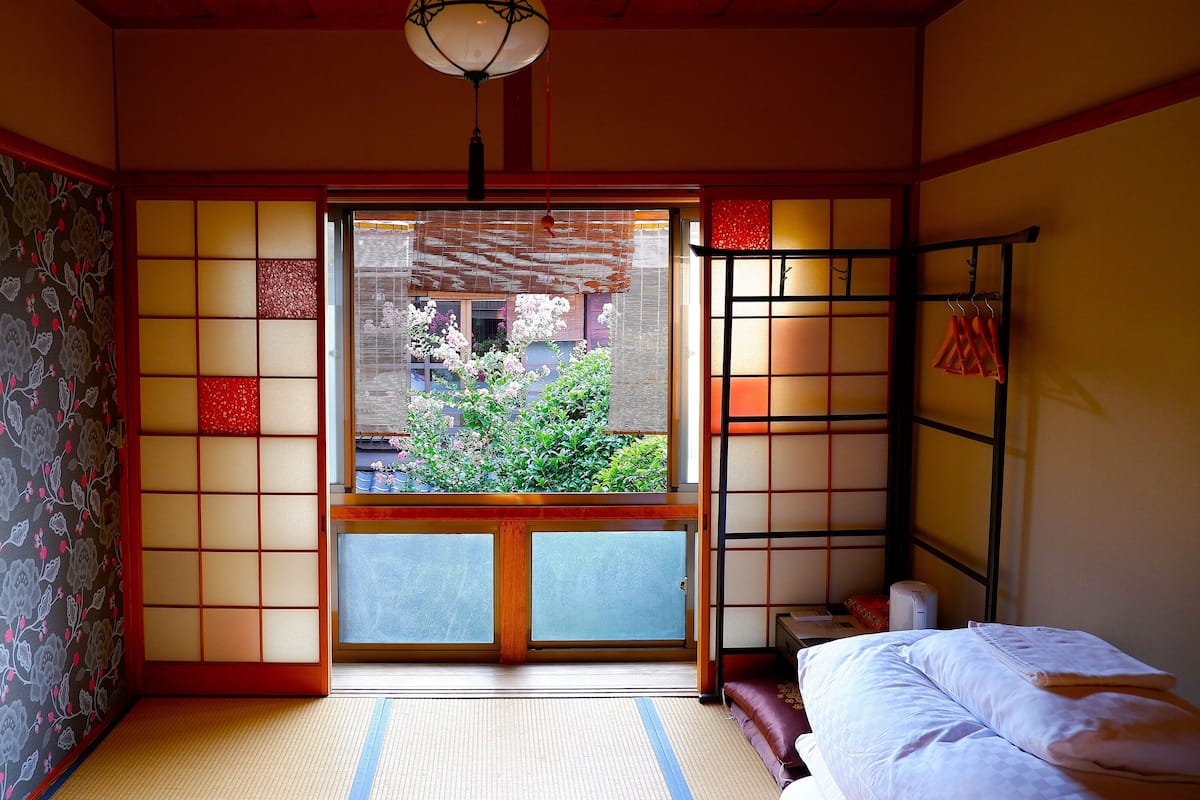 Zweibettzimmer (Japanese Style) | Individuell dekoriert, kostenloses WLAN, Bettwäsche