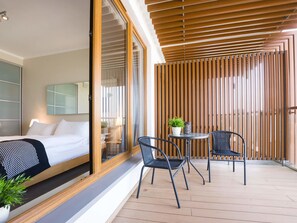 Apartment, 1 Double Bed with Sofa bed, Non Smoking (Olympic Park 404) | Balcony - VacationClub - Olympic Apartments (Kolobrzeg)