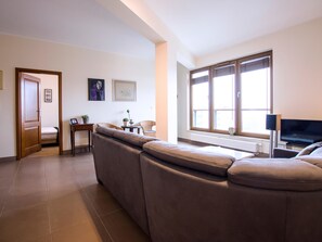 Apartment, 1 Bedroom (Olympic Park B606) | Living room | Flat-screen TV - VacationClub - Olympic Apartments (Kolobrzeg)