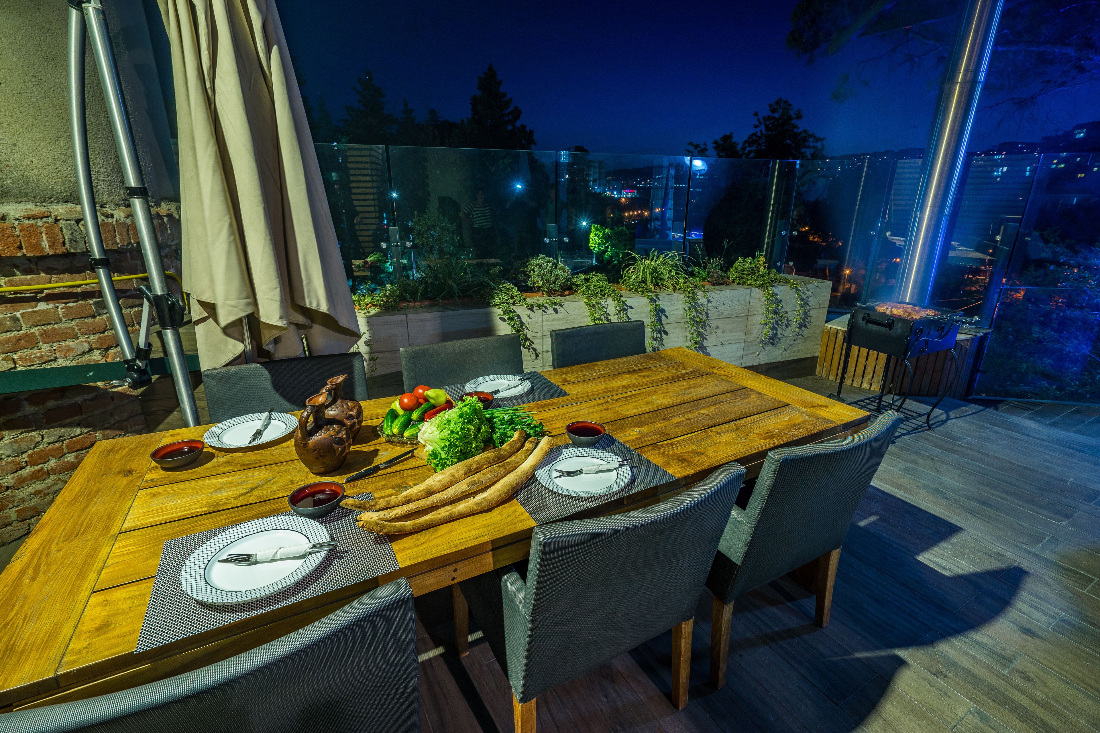 Restaurante al aire libre