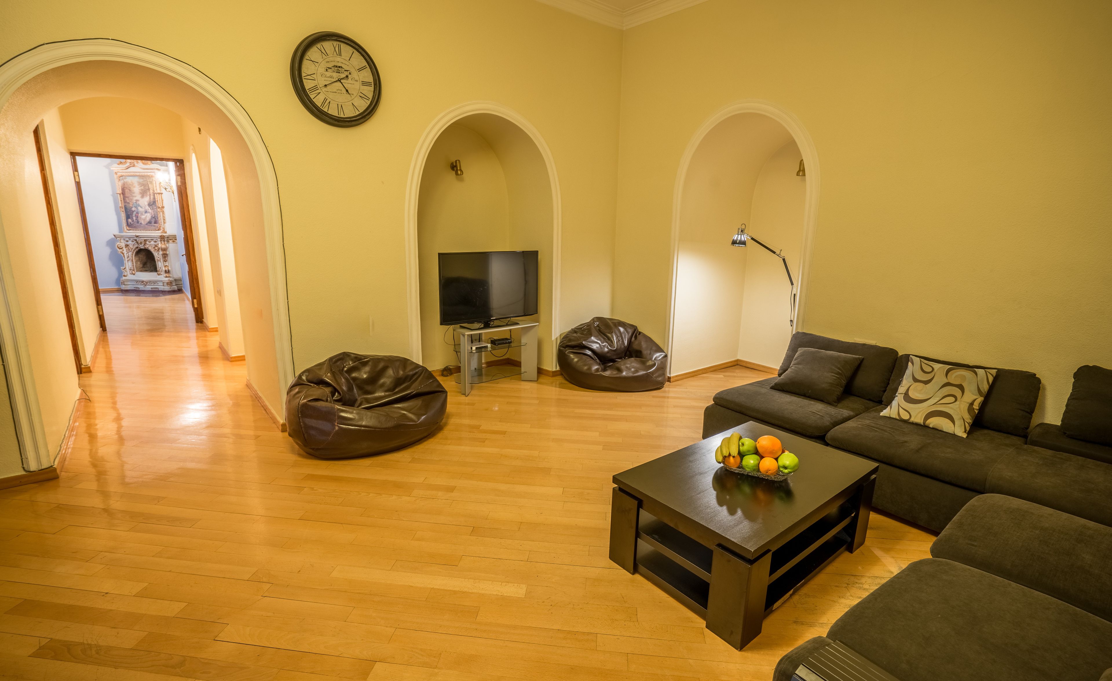 Villa, 3 Bedrooms | Living room | LED TV, fireplace