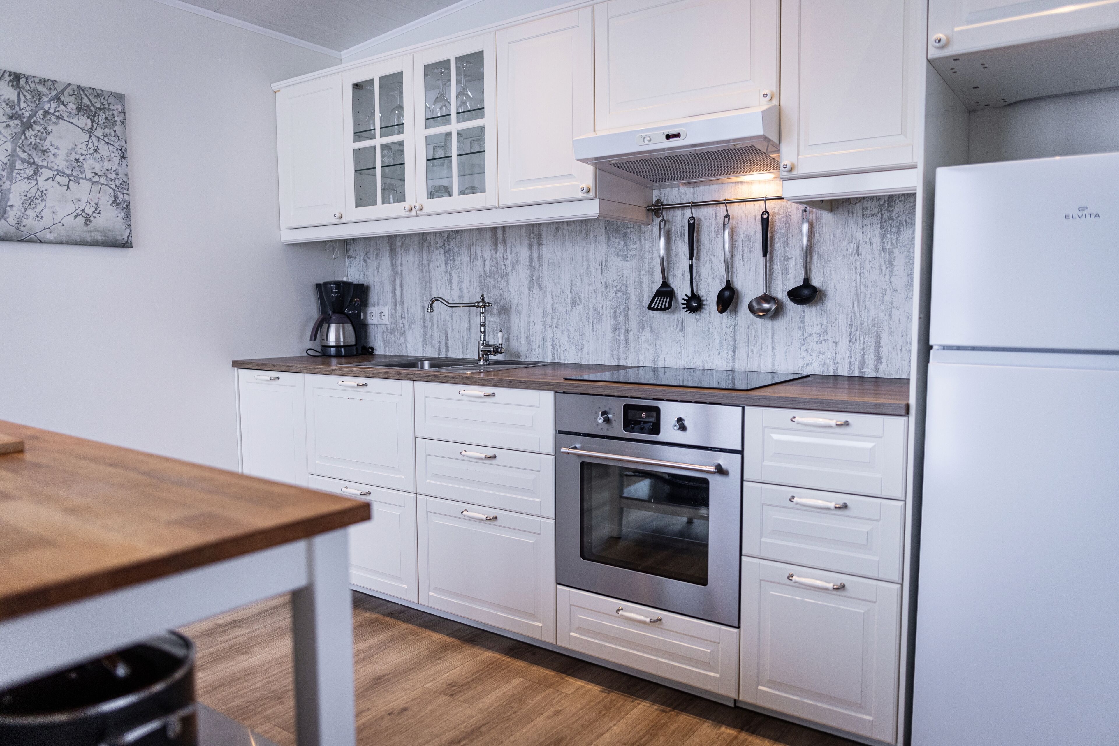 Familiehus, 4 soverom, kjøkken, fjellutsikt | Eget kjøkken | Kjøleskap, mikrobølgeovn, ovn og kokeplater