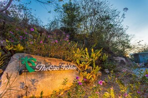 Inngangur gististaðar