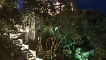 Panorama villa, 3 slaapkamers, keuken, uitzicht op strand (Eleadora) | Terras