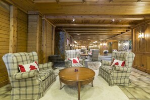 Zona de estar del vestíbulo