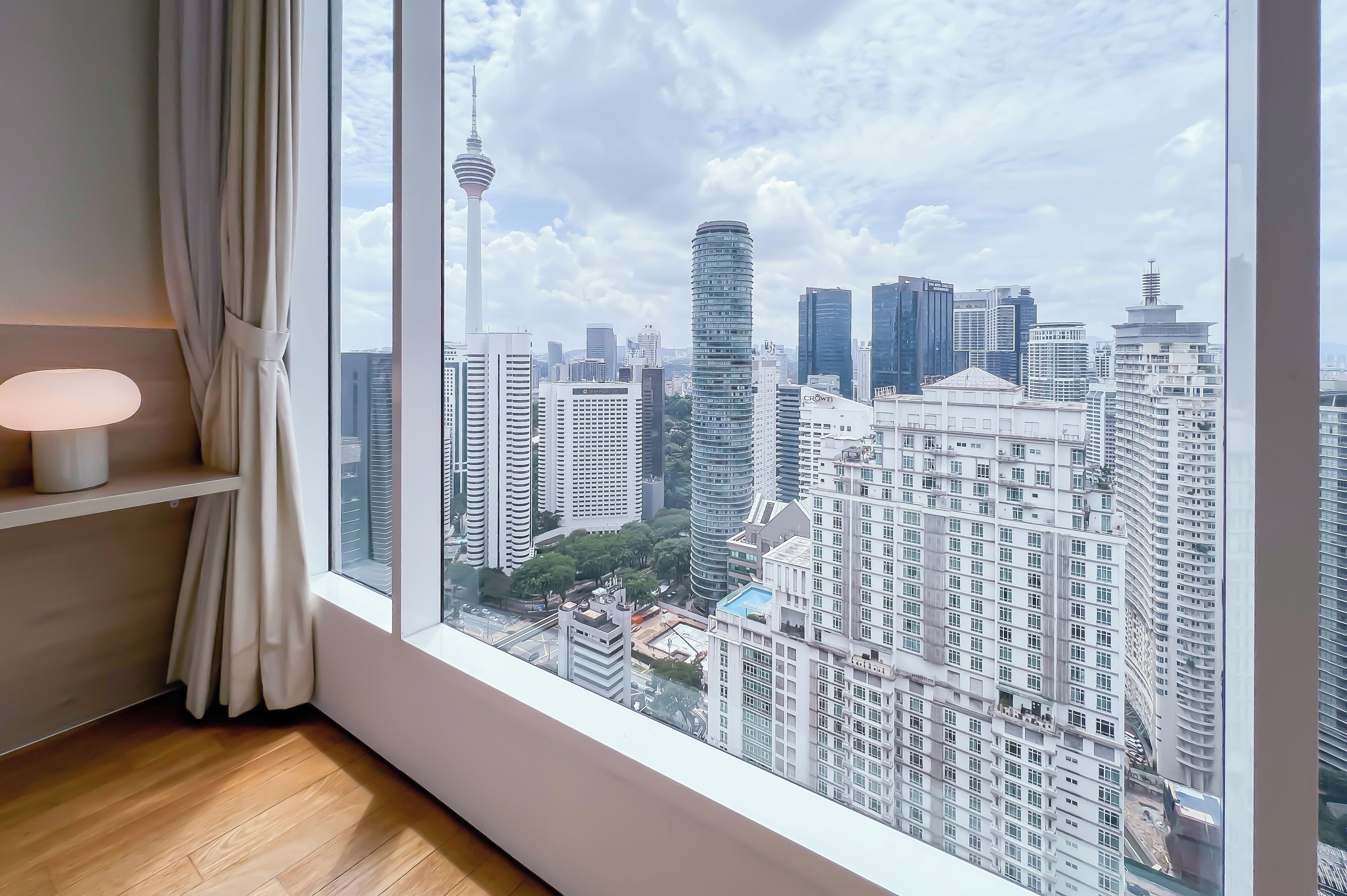 City view from property