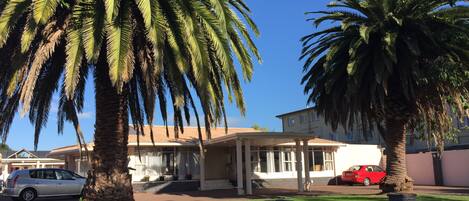 Entrada de la propiedad