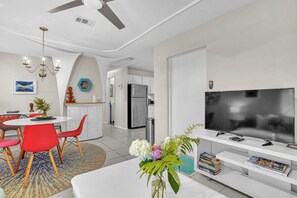 Interior - Short Walk to Beach/Town-Artistic Apt., Gorgeous Garden W/ Beautiful Shared Pool (lake worth)