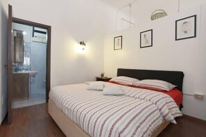 Apartment, 1 Schlafzimmer | 1 Schlafzimmer, Bügeleisen/Bügelbrett, Reisekinderbett, kostenloses WLAN