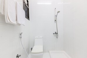 Shower, towels
