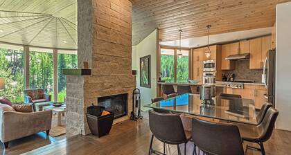 10 hehtaarin vuoristoalue, yksityinen, taimenvirta, vaellus, 6 minuutin päässä kaupungista