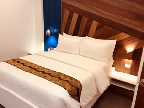 Kahden hengen deluxe-huone | Ilmainen Wi-Fi, vuodevaatteet