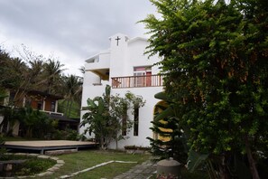 Majoituspaikan julkisivu